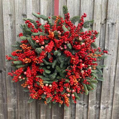 Beautiful Berries Door wreath </br> Tuesday 2nd December 2025
