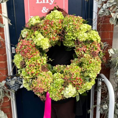 Hydrangea Wreath </br> Tuesday 28th October 2025