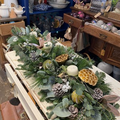 Festive centrepiece workshop </br> Thursday 18th December 2025