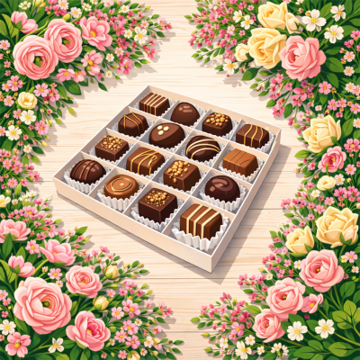 Chocolate & Blooms </br> Saturday 9th May 2026