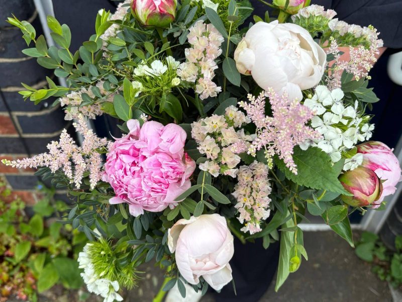Perfect Peonies bouquet - ily and Myrtle Surrey